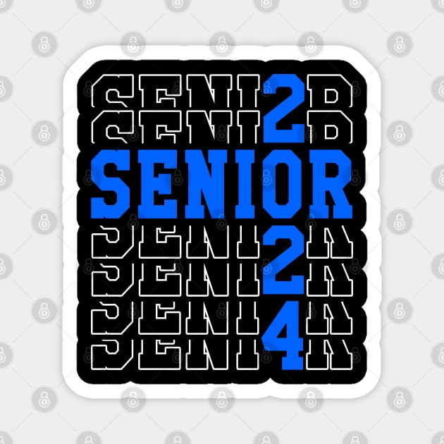 Senior 2024 Magnet by KsuAnn