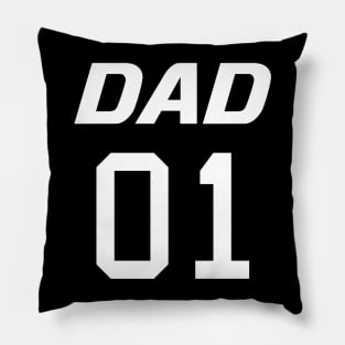 Daddy Number one / 01 DAD Pillow