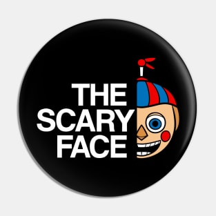 The Scary Face - B Boy Pin