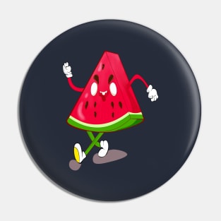 Cute Happy Watermelon Pin