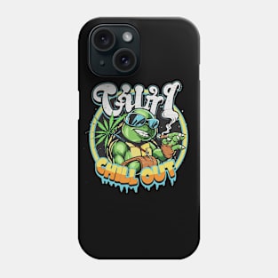 Turtle Tracks: Fashionable Hip-Hop Beats Phone Case