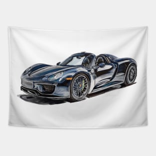 Porsche 918 Spider Tapestry