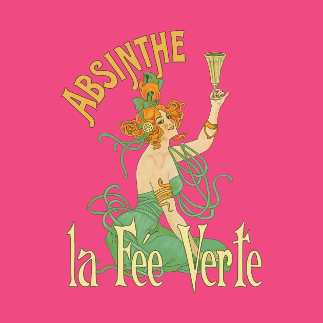 Absinthe (on pink) by Soth Studio