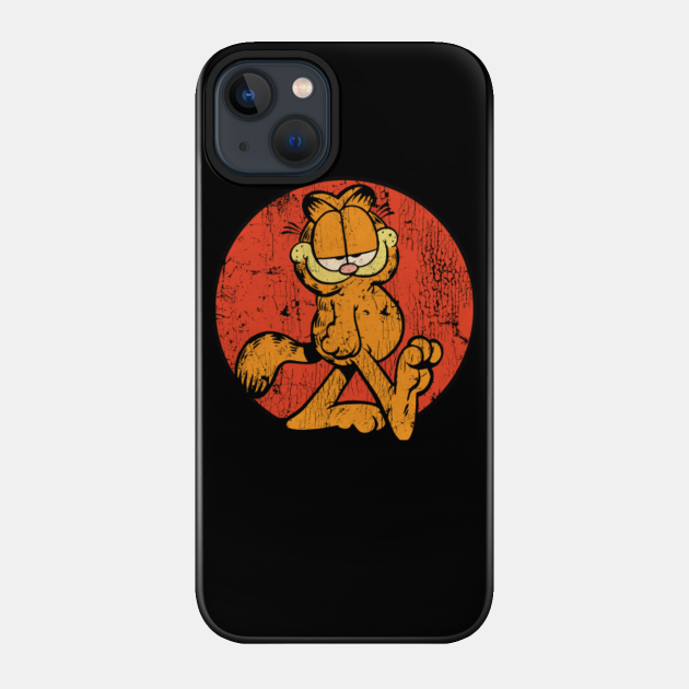 Vintage Garfield - Garfield - Phone Case