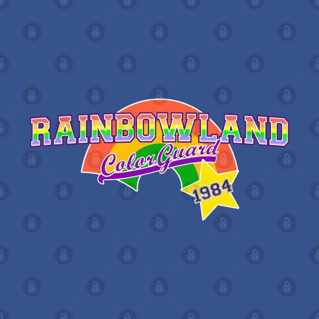Disover Rainbowland Color Guard - Rainbow Brite - T-Shirt