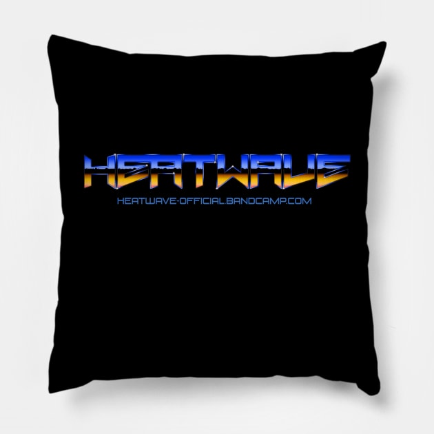 HEATWAVE (SIGNAL LOGO) Pillow by RickTurner