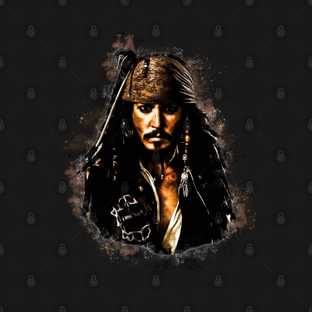 Captain Jack Sparrow by mobilunik