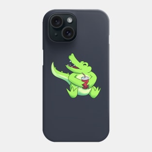 Soda Crocodile Phone Case