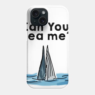 Can you sea the whale? Phone Case