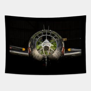 B-29 Superfortress Head-On Tapestry