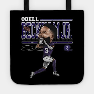 Odell Beckham Jr. Baltimore Cartoon Tote