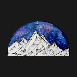 A Mountainous World :^) T-Shirt