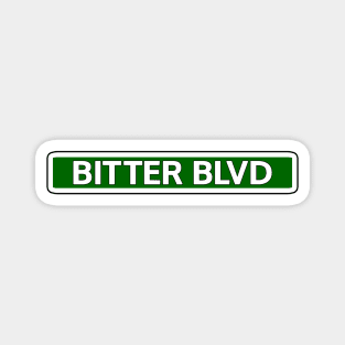 Bitter Blvd Street Sign Magnet