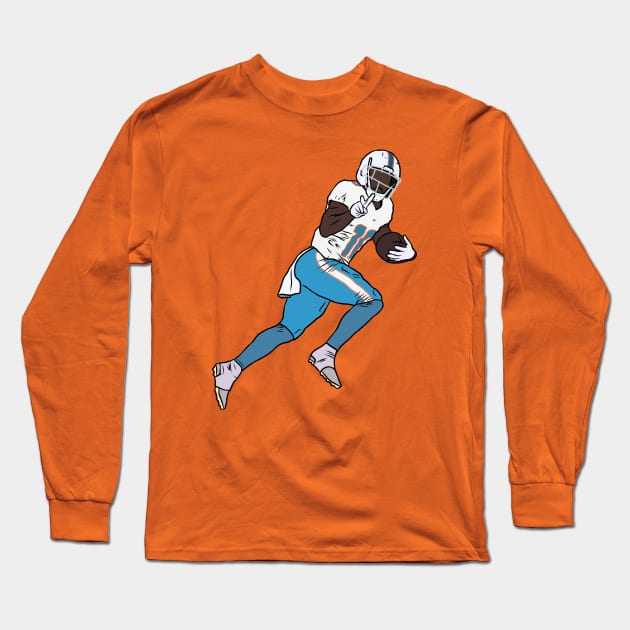 Tyreek Hill Men's Long Sleeve T-Shirt, Miami Football Men's Long Sleeve T- Shirt