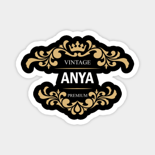 Anya Name Magnet