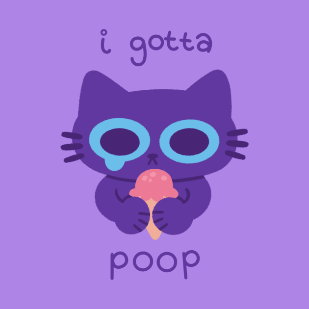 I Gotta Poop Cat by Niamh Smith Illustrations