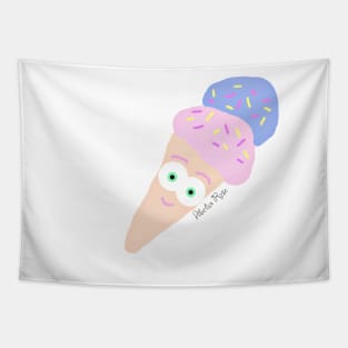 Summer IceCream | Cute Clothing | Abelia Rose Tapestry