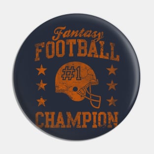 Fantasy Football Champion Pin