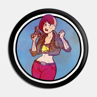 Cyberpunk Betty Pin