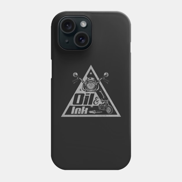 Oil & Ink Vintage BW Phone Case by CTShirts