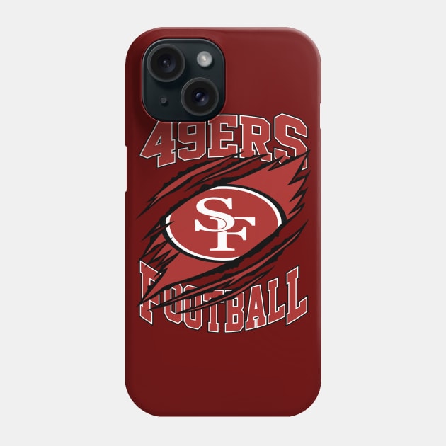 San Francisco 49ers Football Phone Case by Cemploex_Art