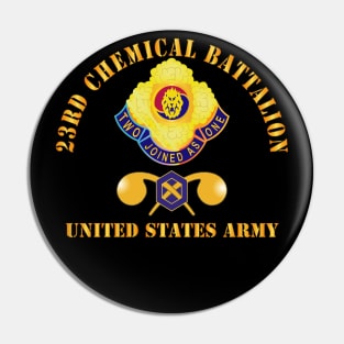 23rd Chemical Bn - DUI - US Army Pin