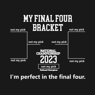 2023 Final Four Bracket T-Shirt