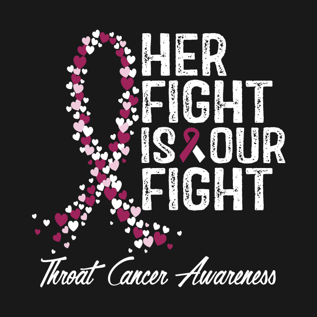 Her Fight Is Our Fight Throat Cancer Awareness by RW