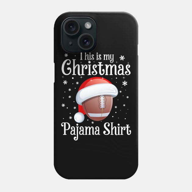 This Is My Christmas Rugby Pajama Shirt Phone Case by DragonTees