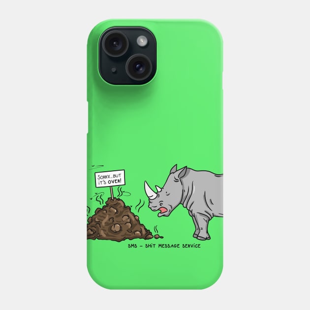 SMS Phone Case by Otterlyalice