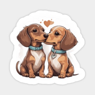 Miniature Dachshund Magnet