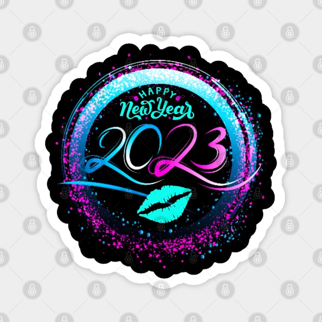 Happy new year 2023.! Magnet by GraphXFashions