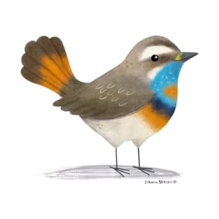 Blue Throat Bird T-Shirt