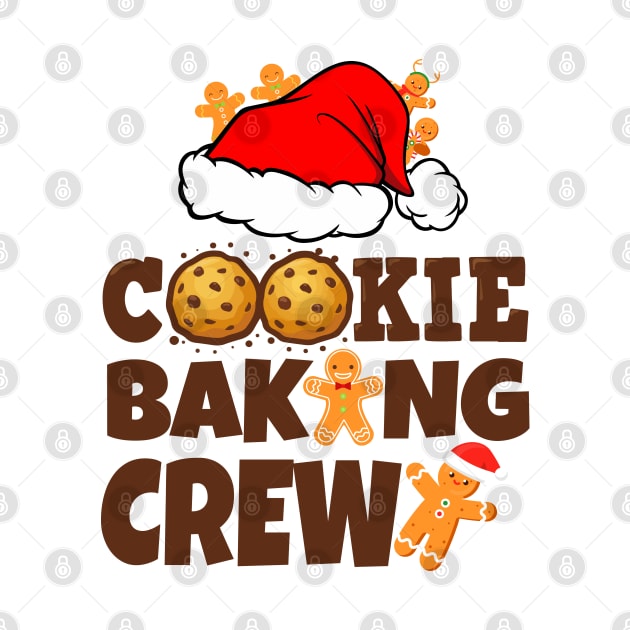 cookie baking crew funny christmas 2023 by Work Memes