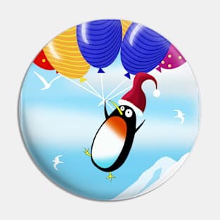 Christmas Penguin Pin