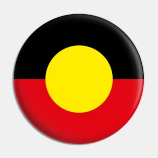 Australian Aboriginal Flag Pin