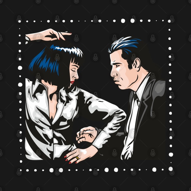 Pulp Fiction by Jamie Lee Art