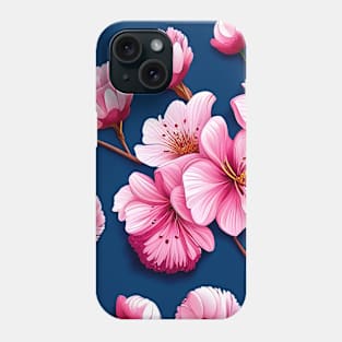 Cherry Blossom Design One Phone Case