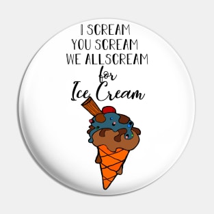 Jolly Good Ice Cream Pin