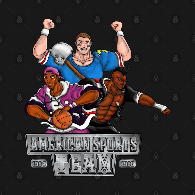 American Sports Team '94 '98 by WarioPunk