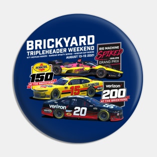 Brickyard Tripleheader 2021 Pin