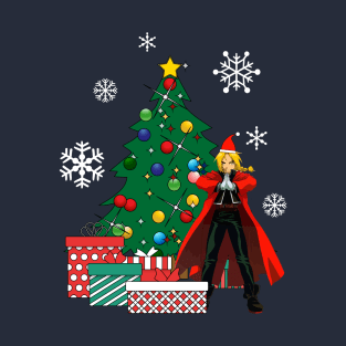 Edward Elric Around The Christmas Tree T-Shirt