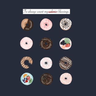 The Zero-calorie Donuts. T-Shirt