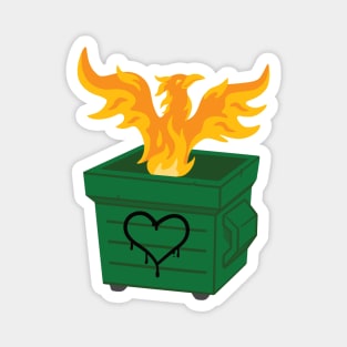 Majestic Dumpster Phoenix Magnet