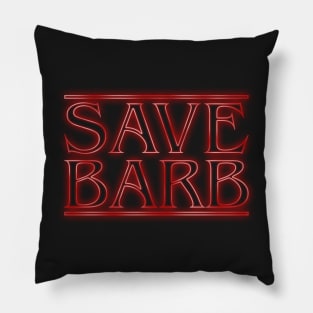 Save Barb Pillow