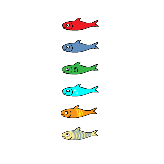 A nice school of fish by WinstonsSpaceJunk