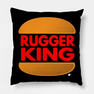 rugby supporter merch Pillow