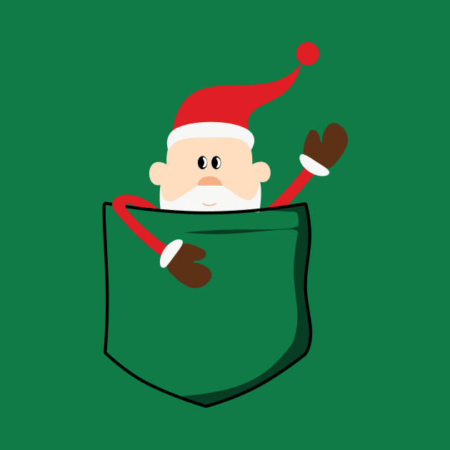 Pocket Santa by jimmylemon