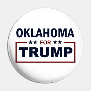 Oklahoma for Trump Pin