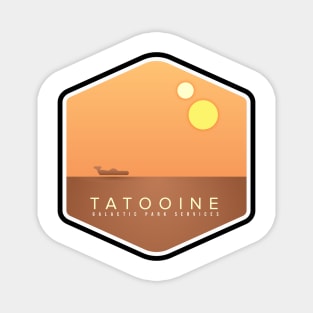 Tatooine Galactic Park Services Magnet